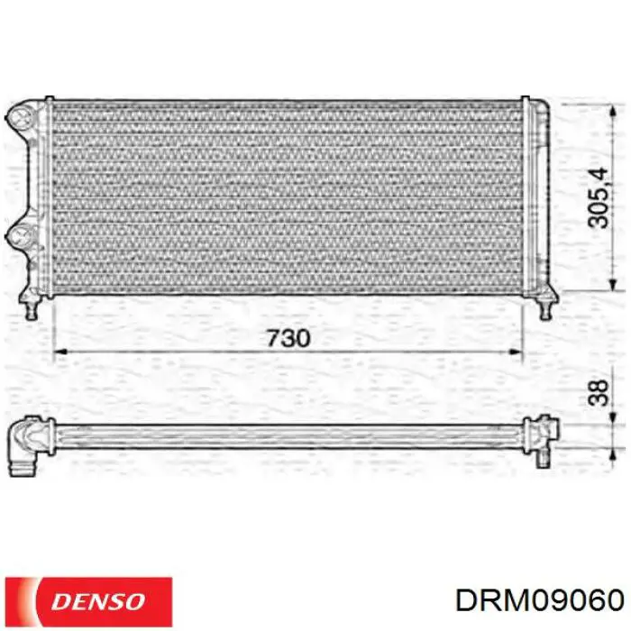Радіатор DRM09060 Denso