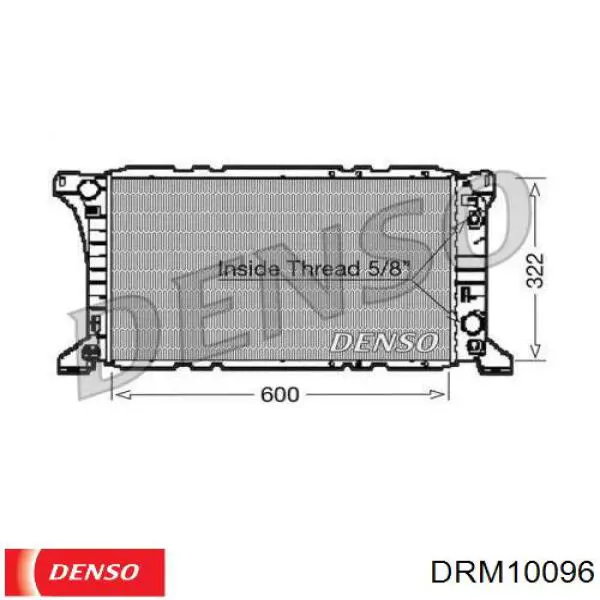 6176831 Ford Радіатор охолодження двигуна