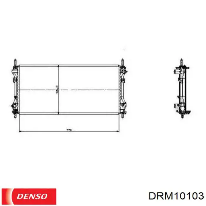 Радіатор AC230032 Maxgear