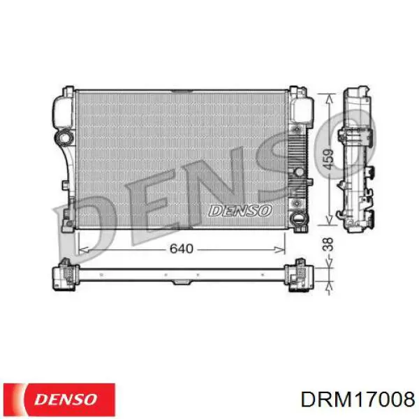 Радіатор A2215000103 Mercedes