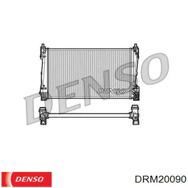 Купити DRM20090 Denso Радіатор двигуна