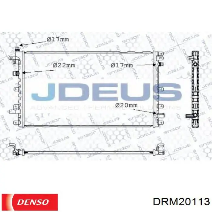 Радіатор основний Denso DRM20113 ціна, від 133.75 USD