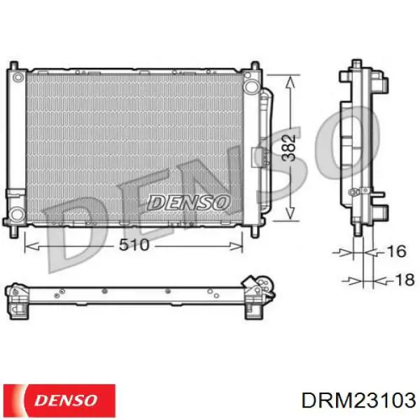 DRM23103 Denso Конденсатор