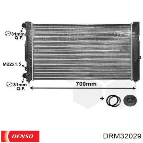 Купити DRM32029 Denso Радіатор двигуна