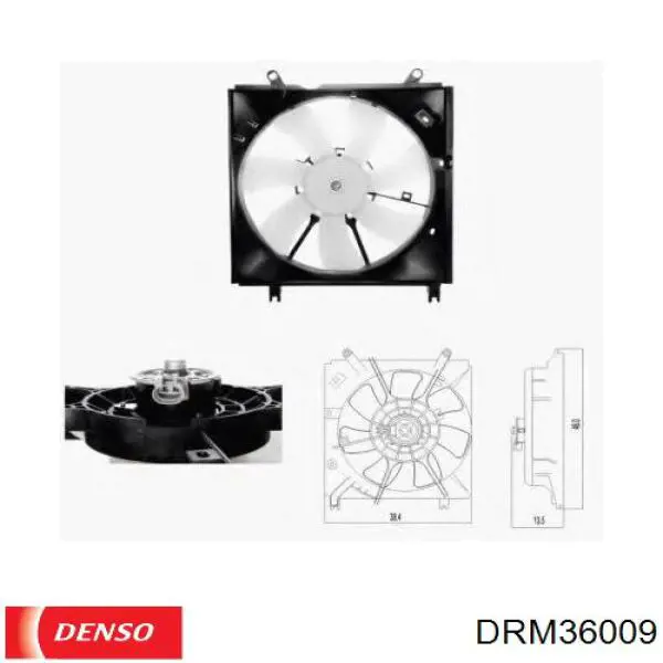 Радіатор основний Denso DRM36009 ціна, від 122.97 USD