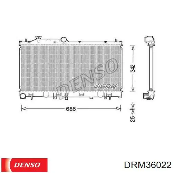 Купити FP67A460KY Koyorad Радіатор двигуна