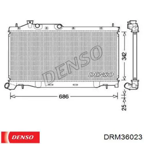 Купити 45111SG020 Subaru Радіатор двигуна