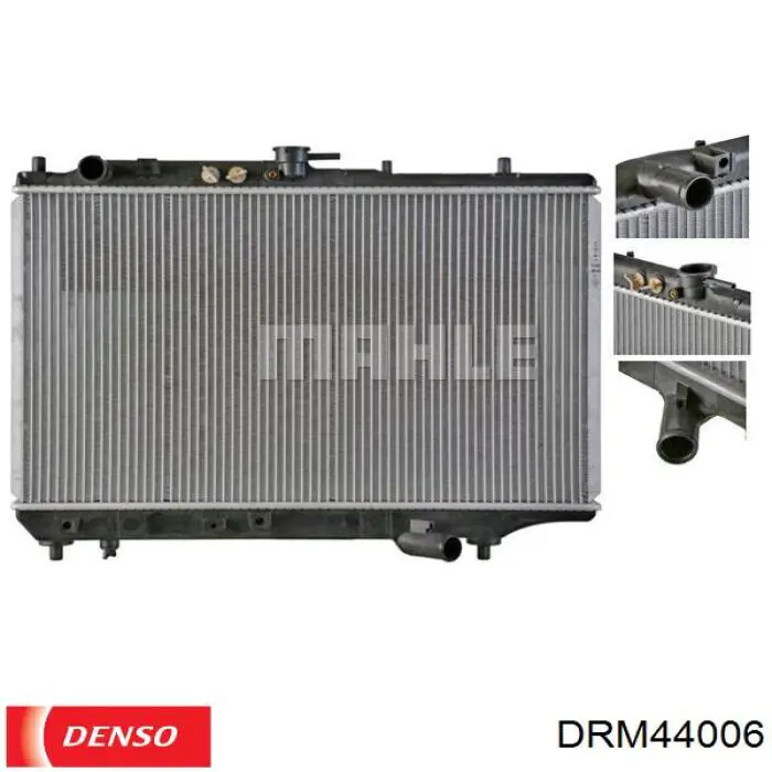 DRM44006 Denso Радіатор охолодження двигуна