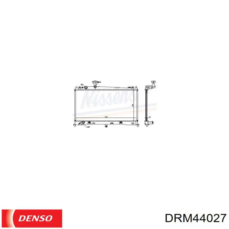 Радіатор основний Denso DRM44027 ціна, від 91.94 USD