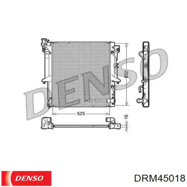 Радіатор основний Denso DRM45018 ціна, від 124.13 USD
