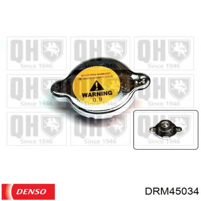 Купити DRM45034 Denso Радіатор двигуна