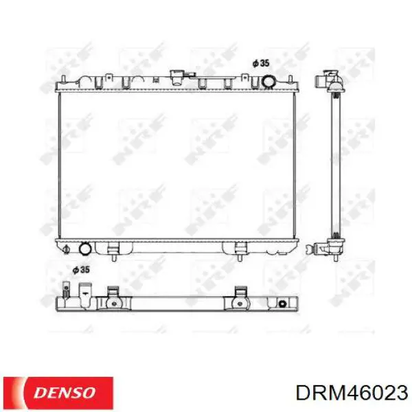 Купити 21410ES60B Nissan/Infiniti Радіатор двигуна