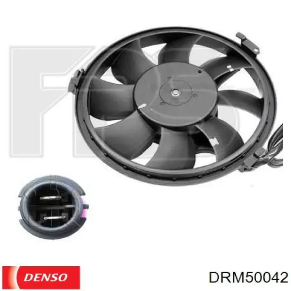 Радіатор охолодження двигуна DRM50042 Denso