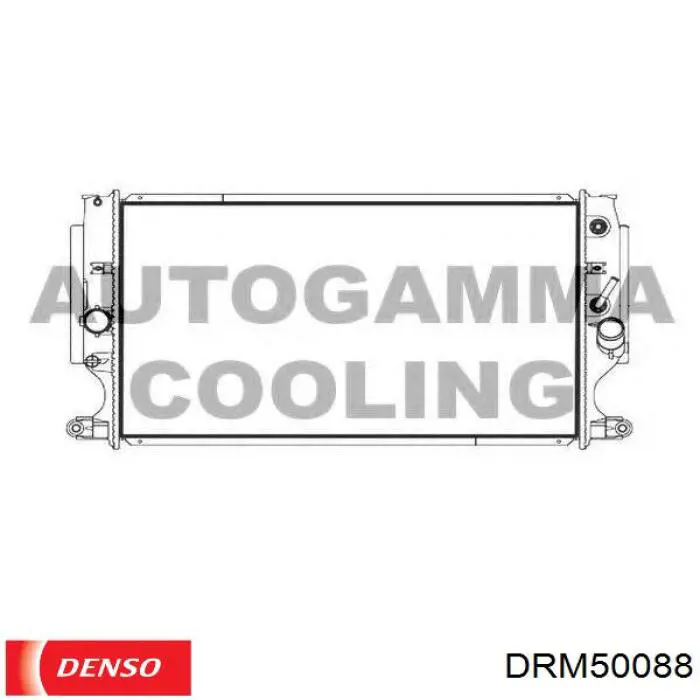 Радіатор кондиціонера DRM50088 Denso