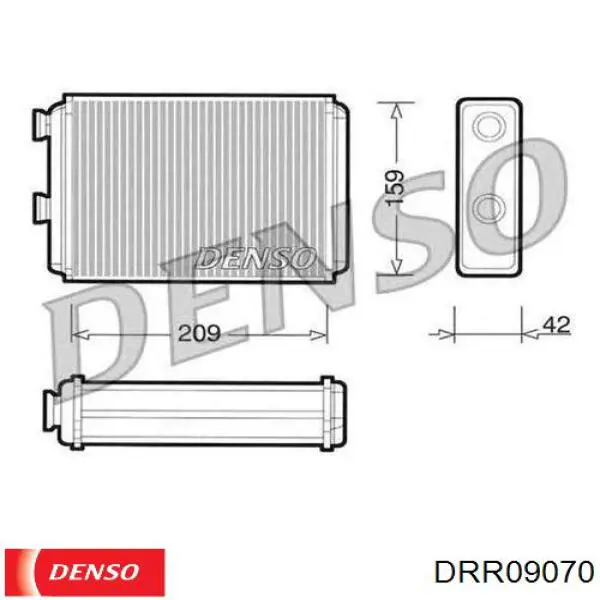 Купити DRR09070 Denso Теплообмінник