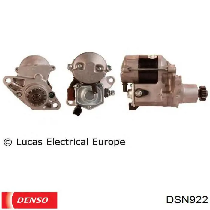 Стартер автомобільний Denso DSN922