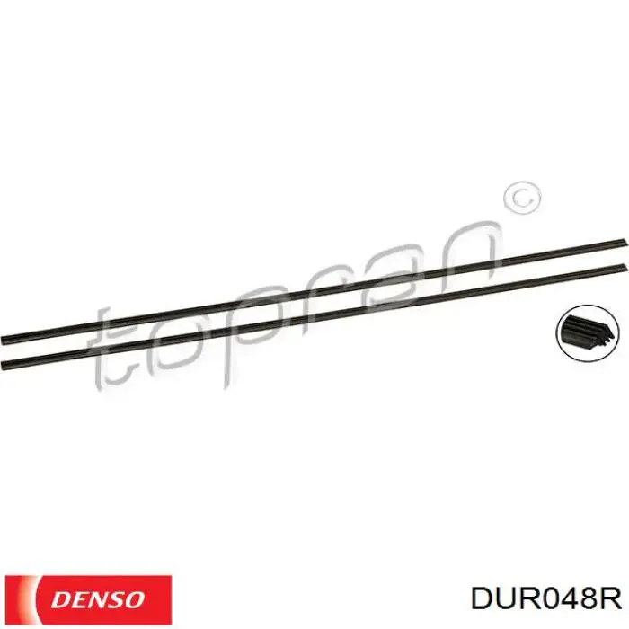 DUR048R Denso щітка-двірник лобового скла, пасажирська