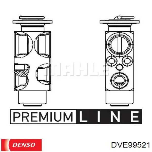 Купити 38590 NRF Клапан TRV, кондиціонера