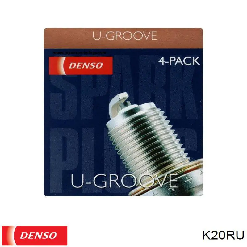 Свічки запалювання K20RU Denso
