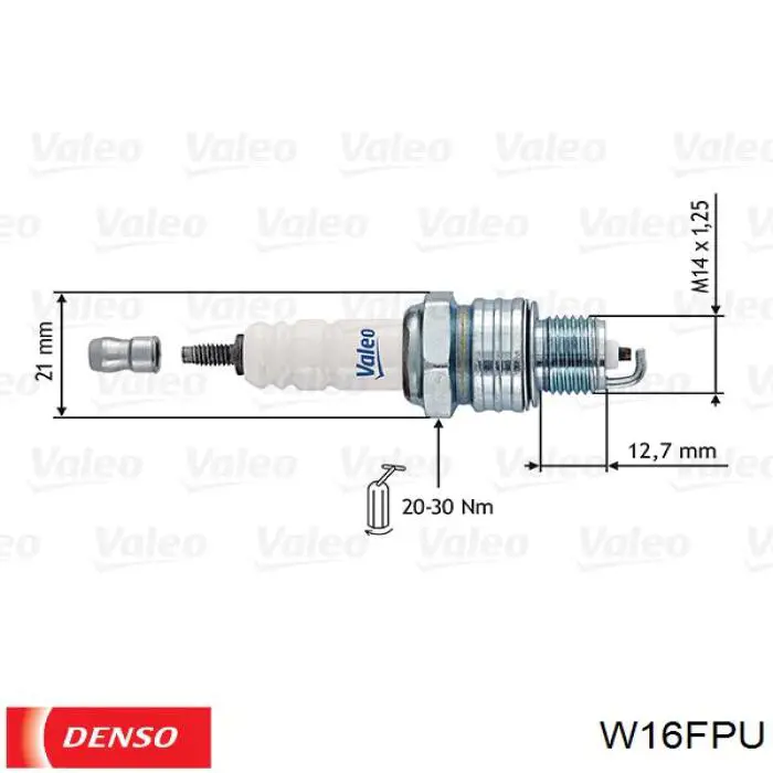 Свіча запалювання W16FPU Denso