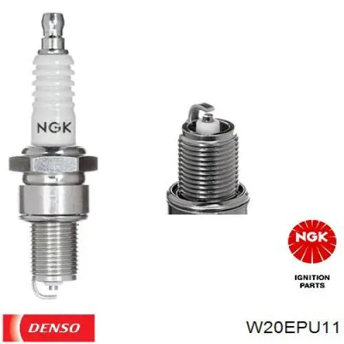 Свічки автомобільні Denso W20EPU11 ціна, від 2.98 USD