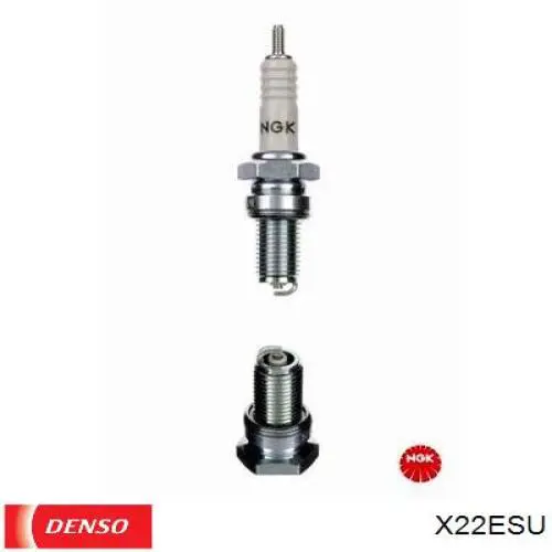 Свічки автомобільні Denso X22ESU ціна, від 3.20 USD