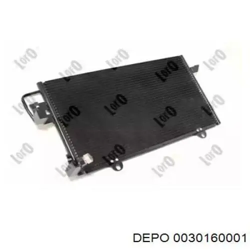 0030160001 Depo/Loro радіатор кондиціонера