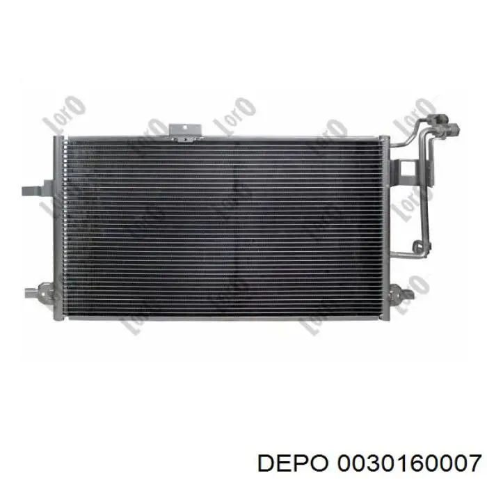 0030160007 Depo/Loro радіатор кондиціонера