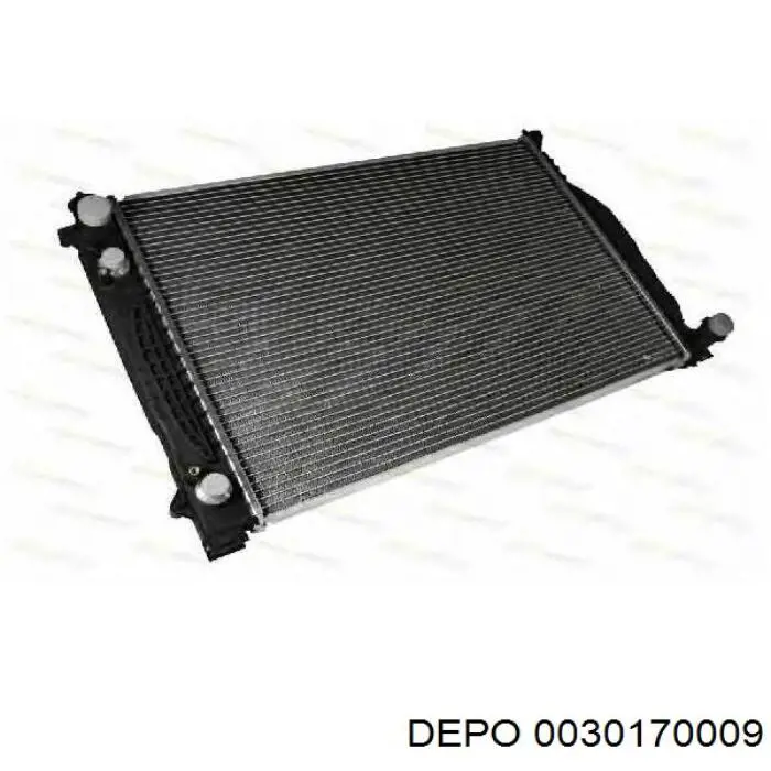 0030170009 Depo/Loro радіатор охолодження двигуна