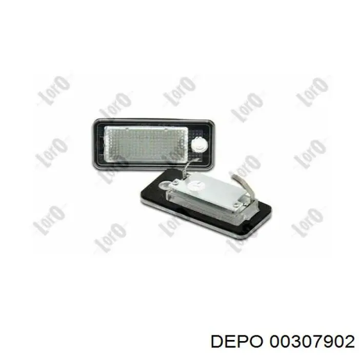 00307901LED Depo/Loro/Abakus Ліхтар освітлення номерного знака