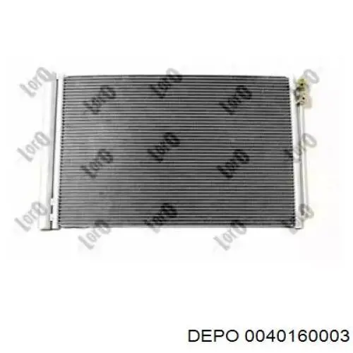 Конденсатор кондиціонера Depo/Loro/Abakus 0040160003 ціна, від 71.98 USD