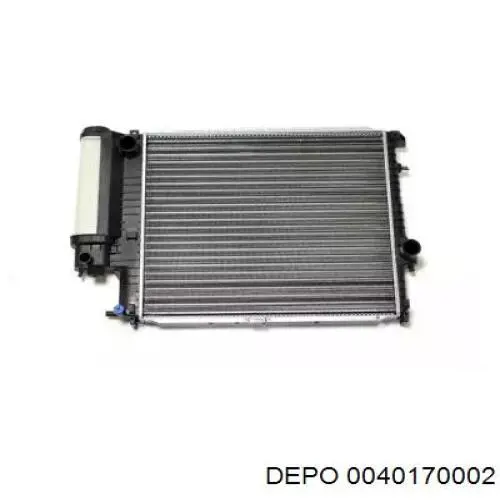 Купити 0040170002 Depo/Loro/Abakus Радіатор двигуна