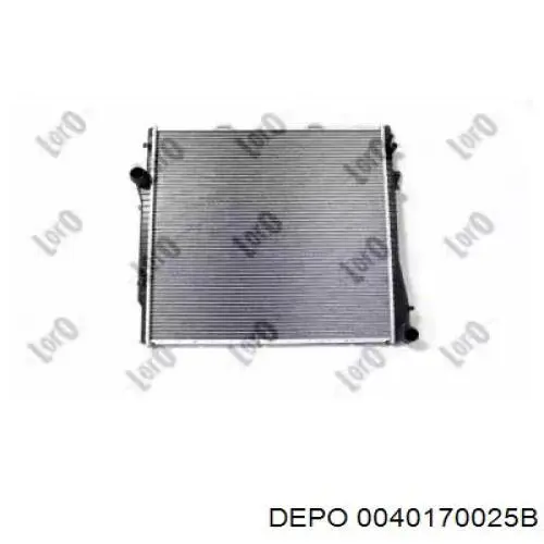 Купити 0040170025B Depo/Loro/Abakus Радіатор двигуна