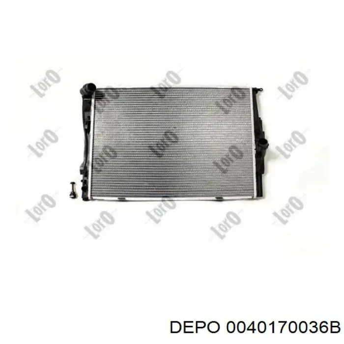 Радіатор 0040170036B Depo/Loro/Abakus
