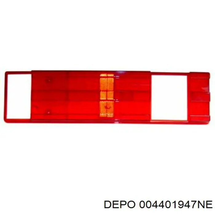 25441390 Mercedes Скло заднього ліхтаря, лівого