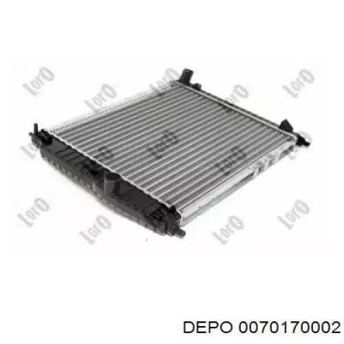 Радіатор 0070170002 Depo/Loro/Abakus