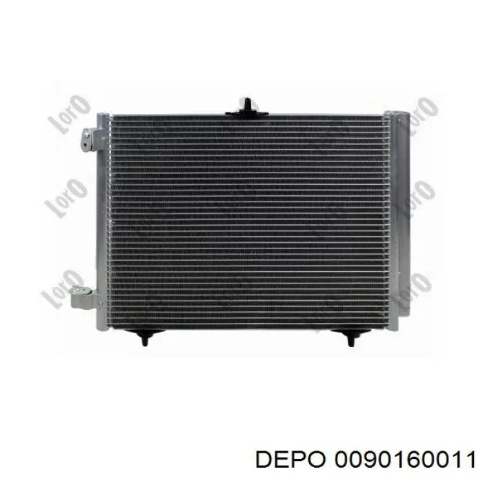 0090160011 Depo/Loro радіатор кондиціонера