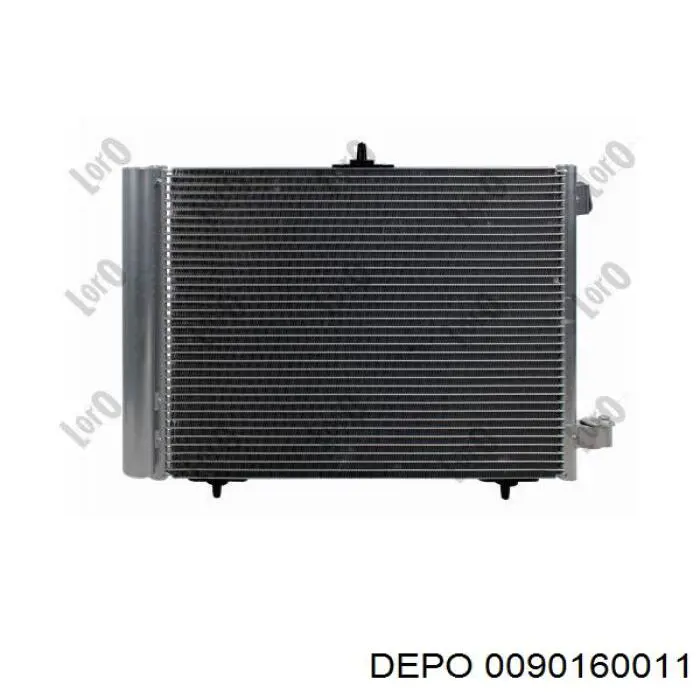 Радіатор кондиціонера 0090160011 Depo/Loro/Abakus