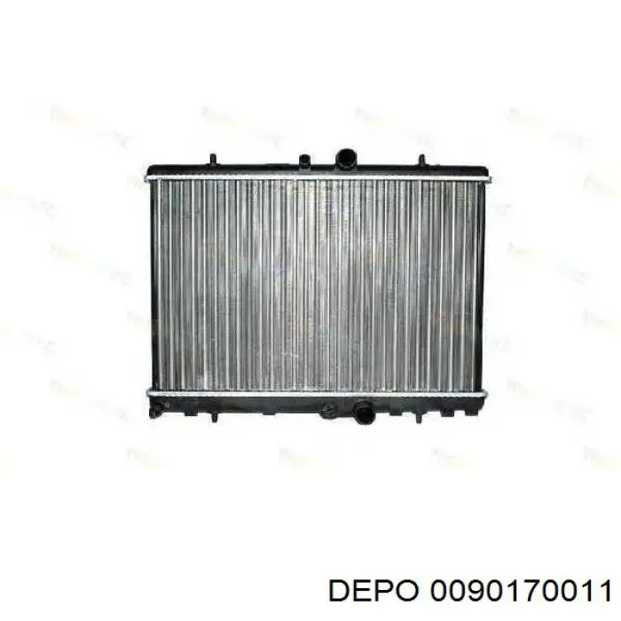 0090170011 Depo/Loro радіатор охолодження двигуна