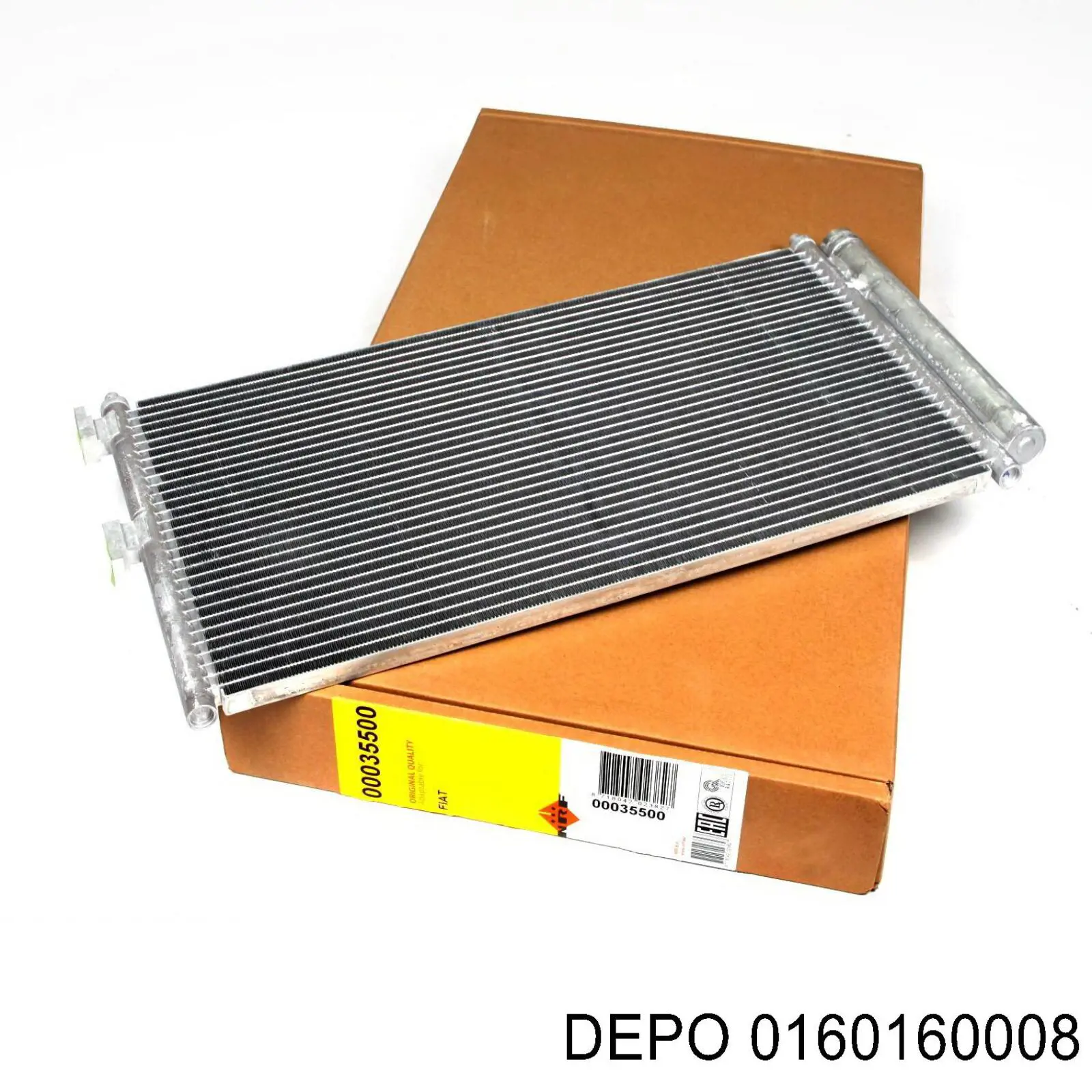 Радіатор кондиціонера 0160160008 Depo/Loro/Abakus