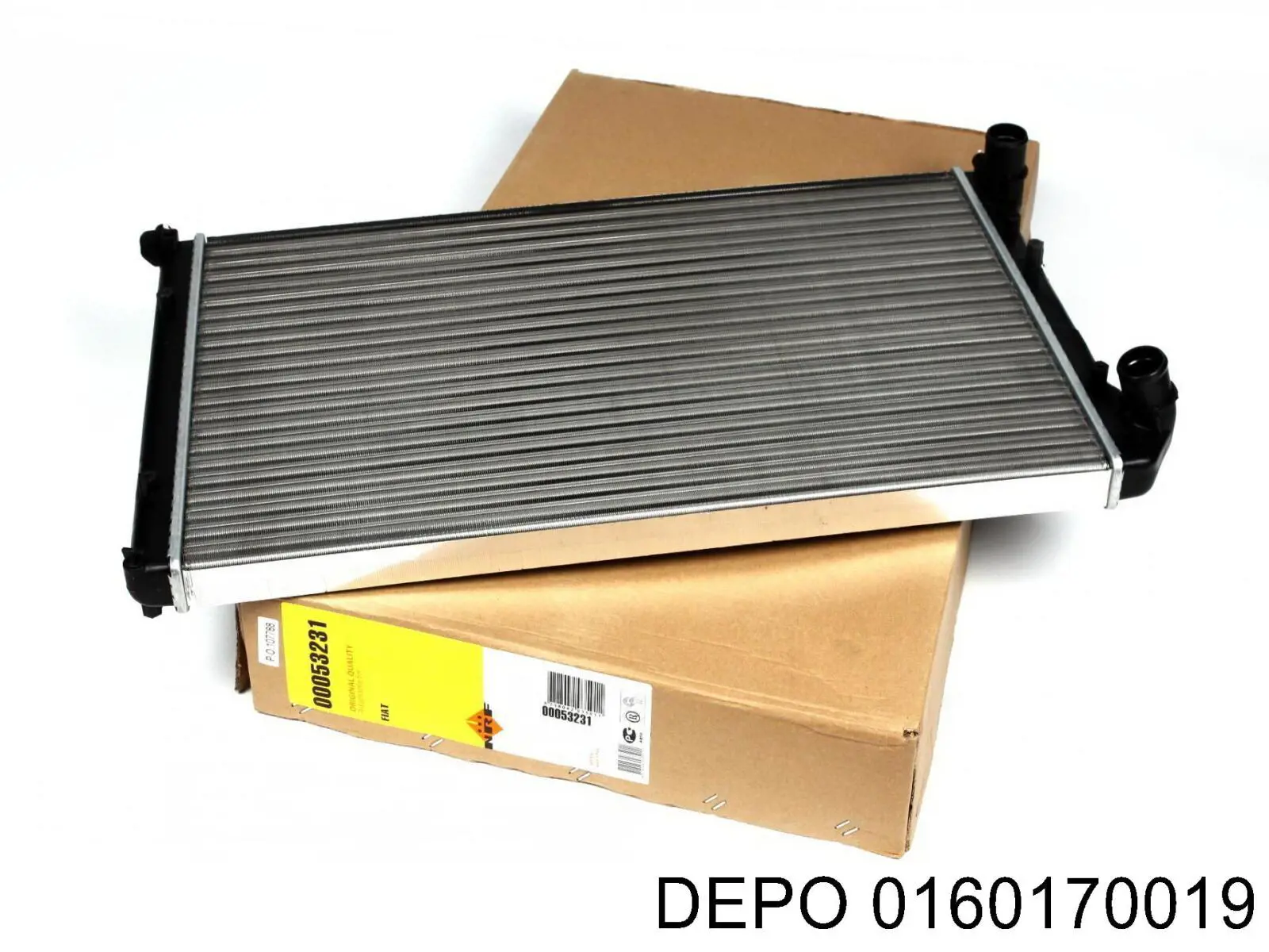 0160170019 Depo/Loro радіатор охолодження двигуна