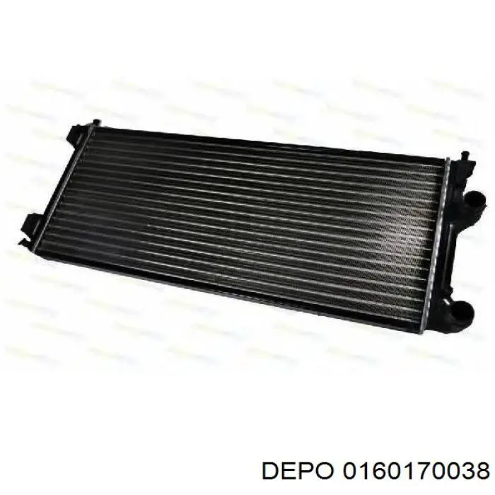 Радіатор 0160170038 Depo/Loro/Abakus