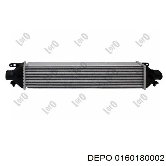 0160180002 Depo/Loro радіатор интеркуллера