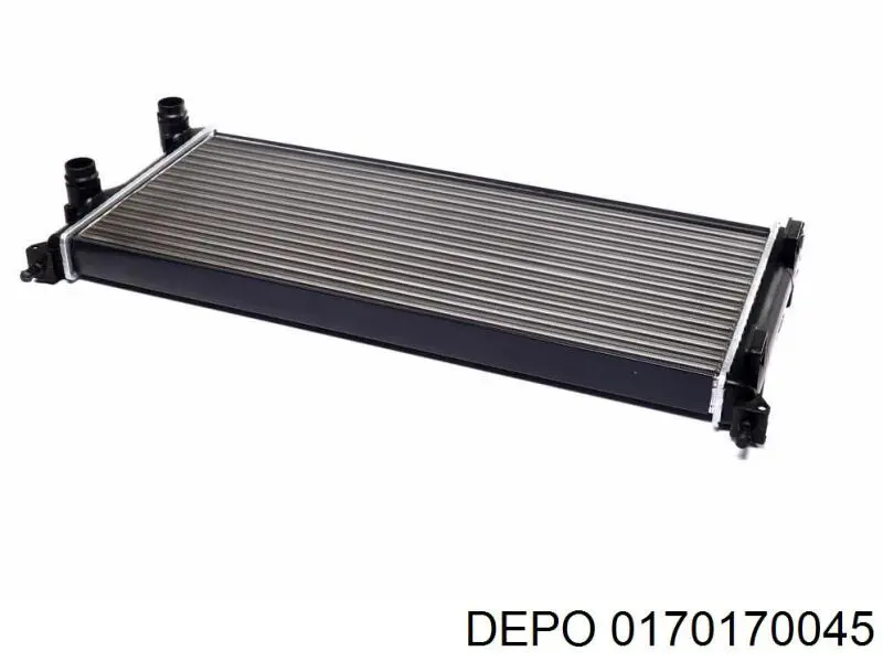 Радіатор 0170170045 Depo/Loro/Abakus
