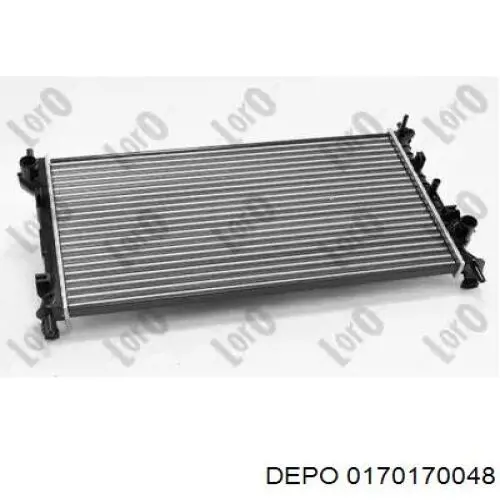 Радіатор 0170170048 Depo/Loro/Abakus