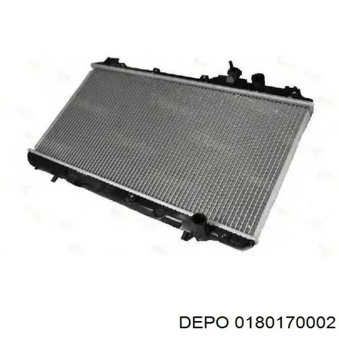 0180170002 Depo/Loro радіатор охолодження двигуна