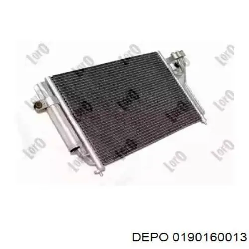 Купити 0190160013 Depo/Loro/Abakus Радіатор системи охолодження кондиціонера