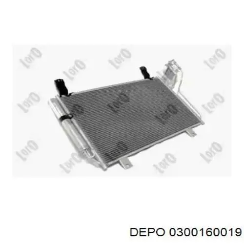 Радіатор кондиціонера AC830257 Maxgear