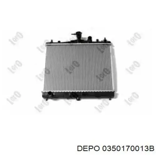 Радіатор охолодження Nissan/Infiniti 21410BH41A