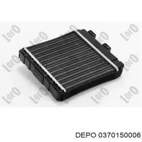 Радіатор пічки 0370150006 Depo/Loro/Abakus